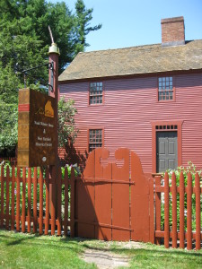 Image of Noah Webster house in West Hartford.