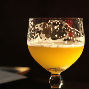 Image of a glass of beer.