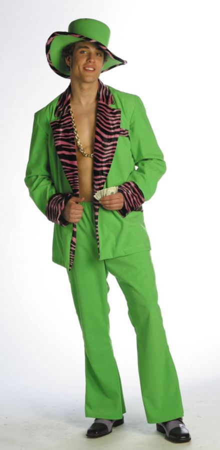Green Pimp Costume Green Pimp Costume