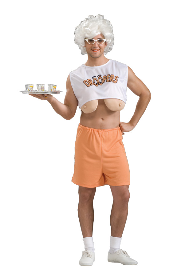 Droopers Costume Funny Adult Mens Crossdresser Costume Funtober Droopers Costume Funny Adult Mens Crossdresser Costume Funtober