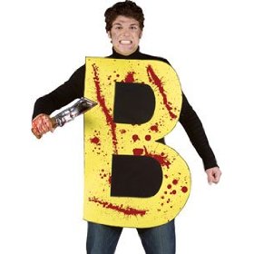 killerb The Killer B Costume offers a humorous take on the concept of the Killer Bee.
