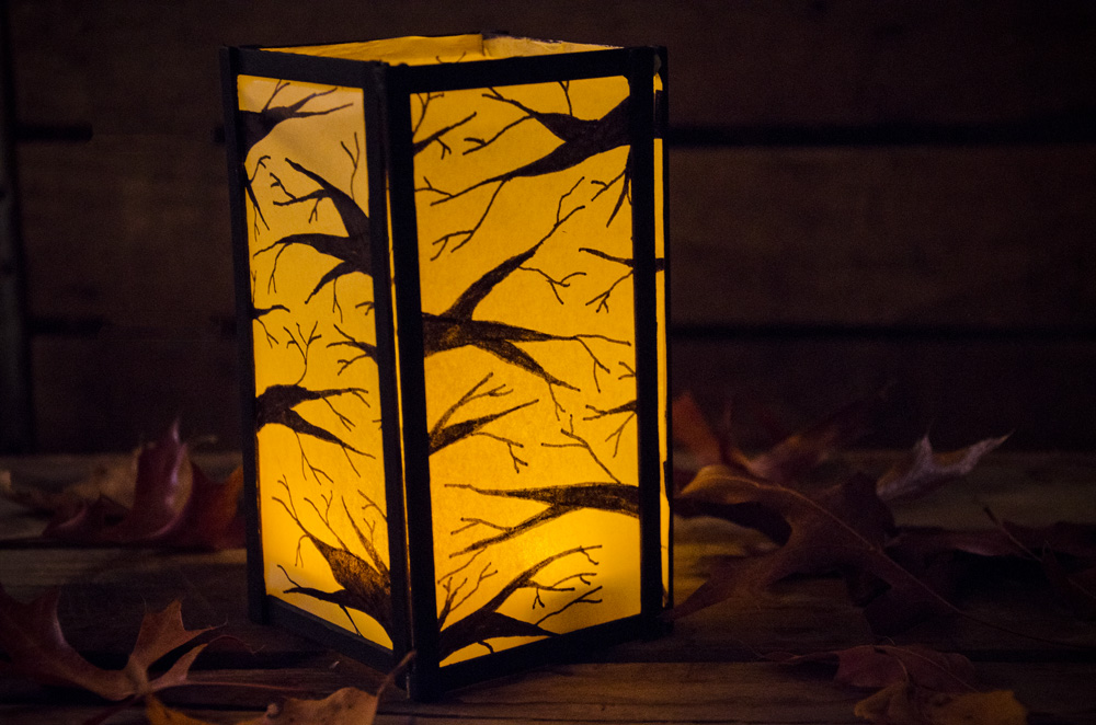 In the Woods Paper Lantern