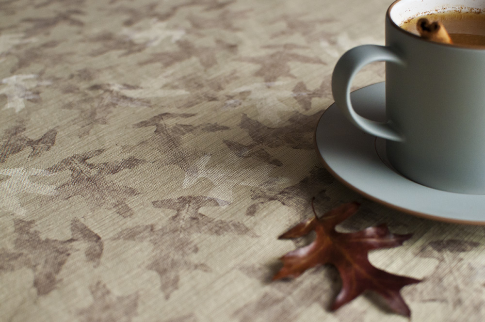 Leaf Printed Linens