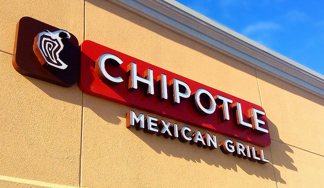 Image of Chipotle restaurant logo.