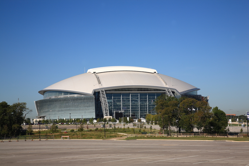 image of At&T Stadium the home of the Dallas Cowboys
