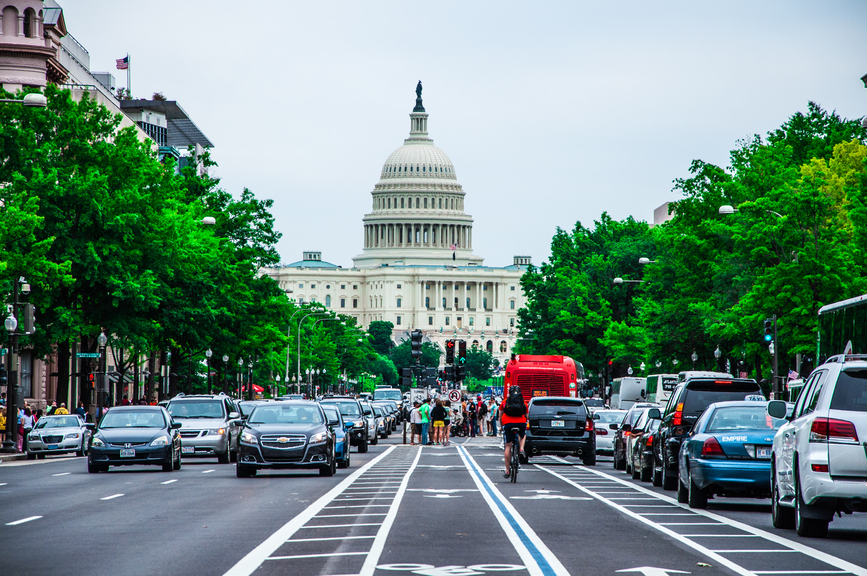 Image of Capital Building in Washington DC.