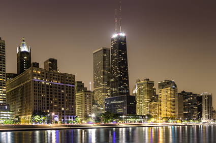 Image of Chicago coast line.