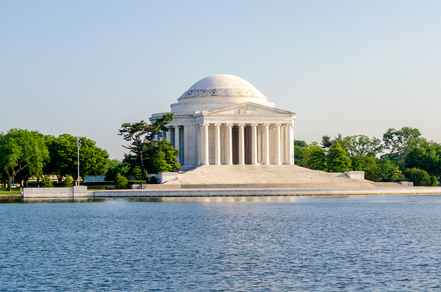 Image of Jefferson Memorial in Washington DC.