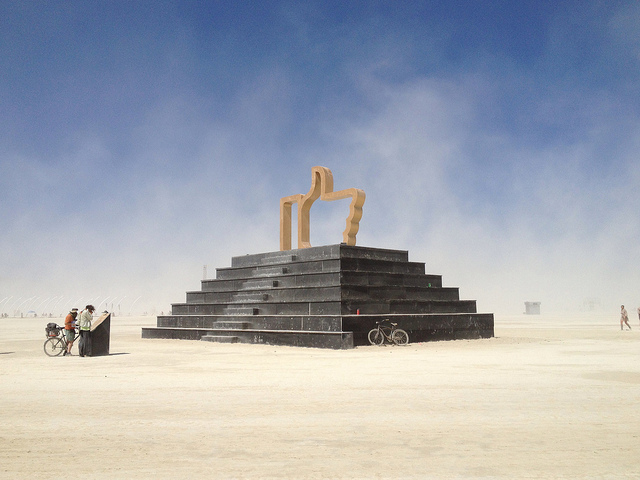Image of Temple at Burning Man