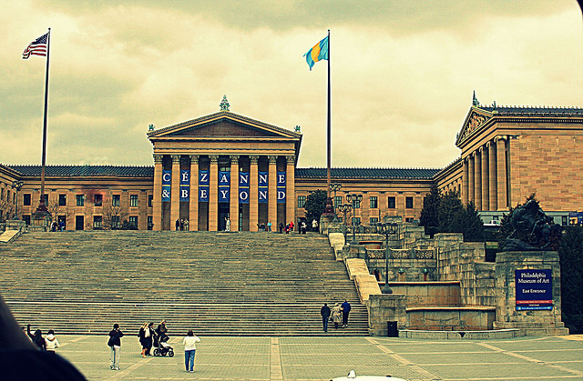 Image of Rocky steps at the Philadelphia Museum of Art