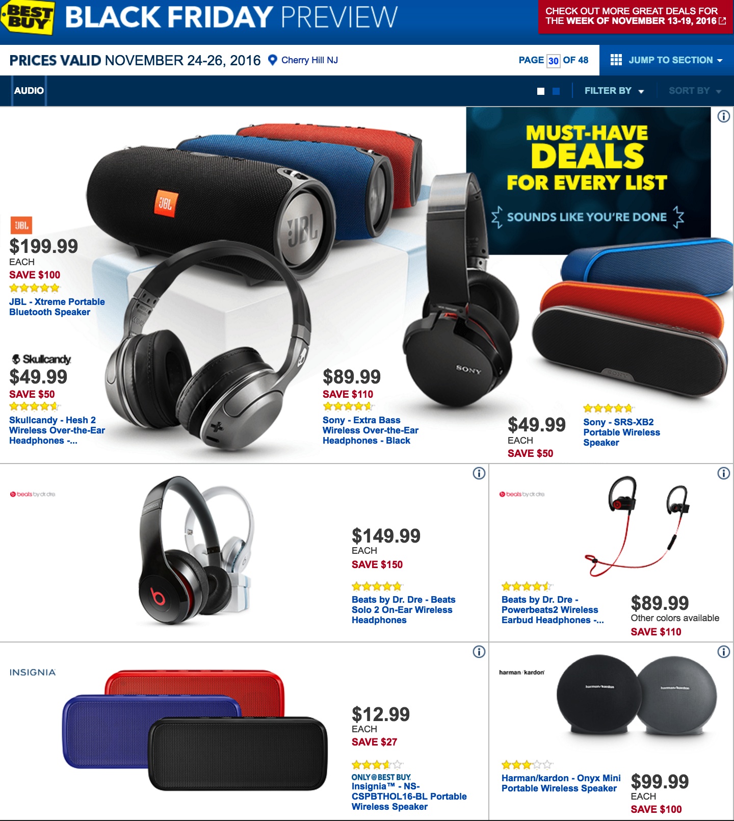 black friday sales beats by dre headphones