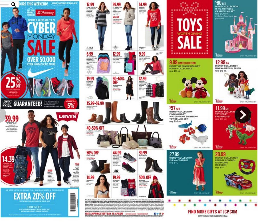 JCPenney Black Friday 2020 Ad & Cyber Monday Deals - Funtober