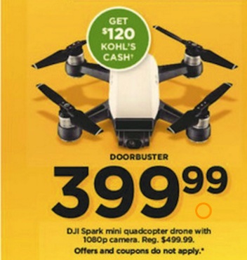 kohl's drone black friday