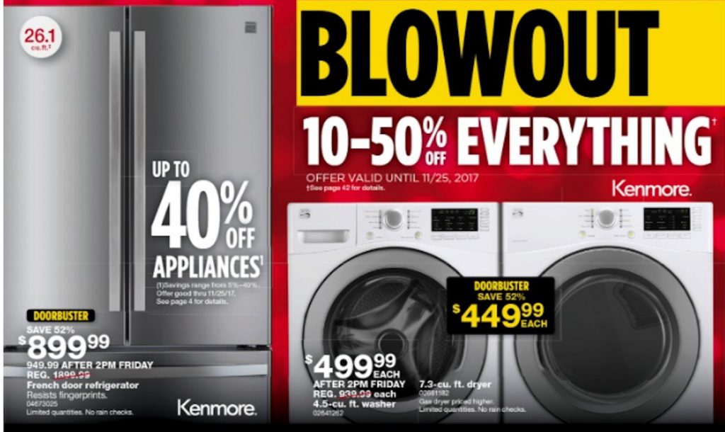 Black Friday Appliance Deals 2018 - Funtober