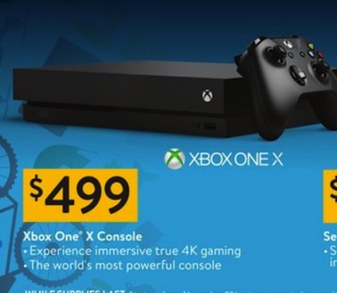 walmart xbox one x black friday deal