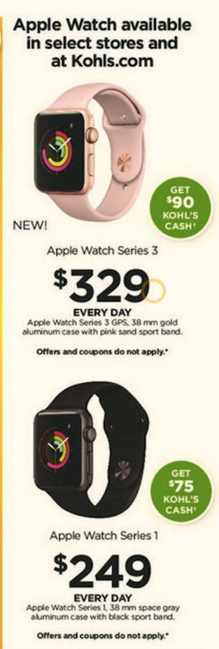 black friday apple watch series 3