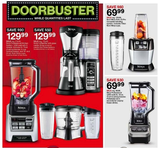 Target Black Friday Ninja Coffee Maker TERGATS