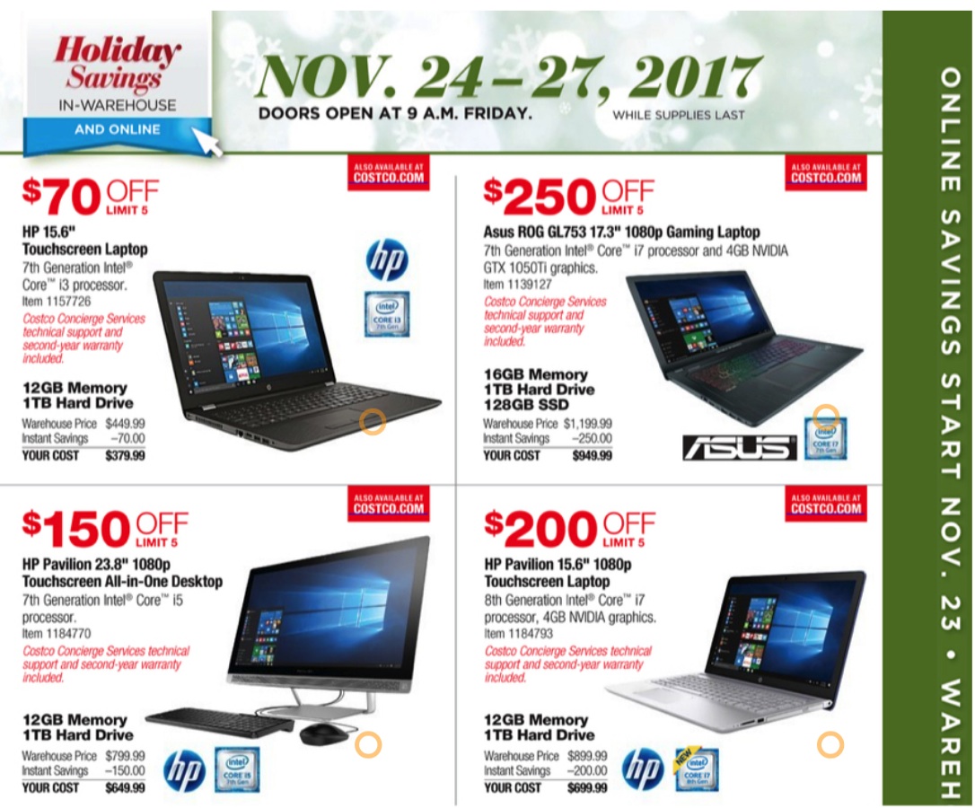 Costco Black Friday Ad 2019 & Cyber Monday Deals - Funtober