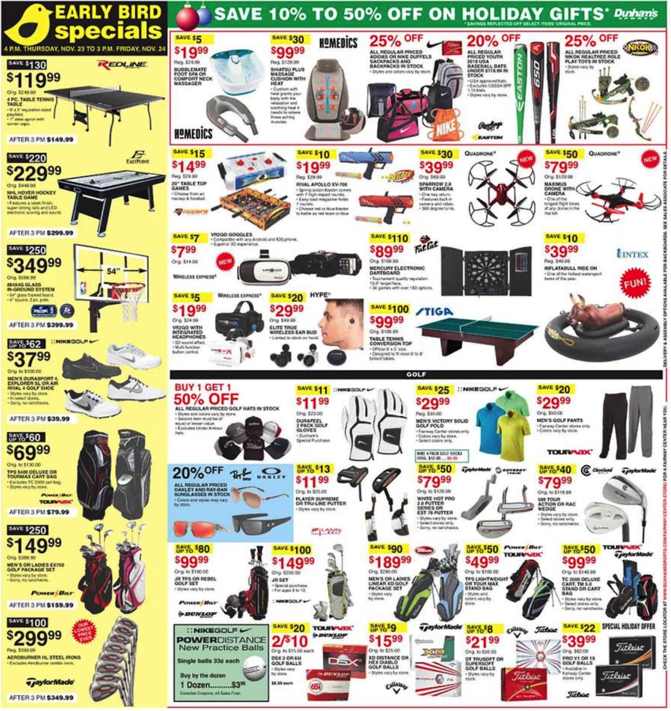 Dunham’s Sports Black Friday 2021 Ad Deals.