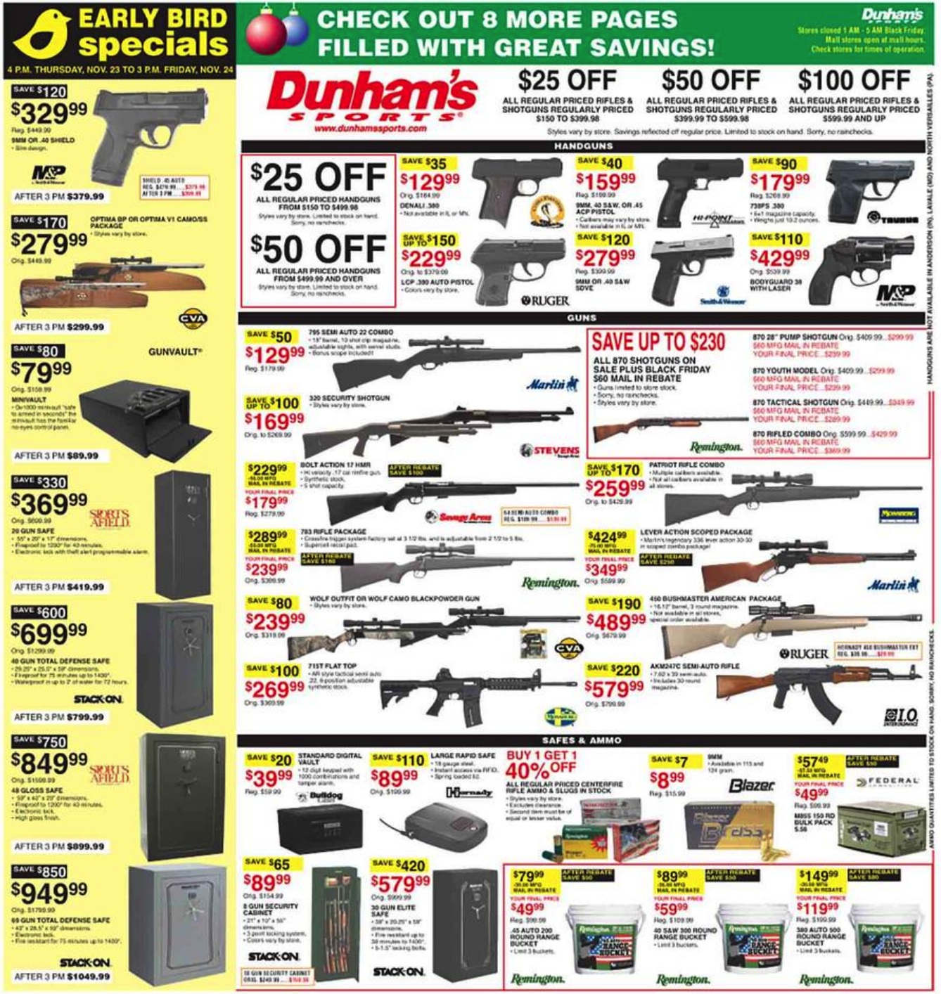 Dunham’s Sports Black Friday 2021 Ad Deals.