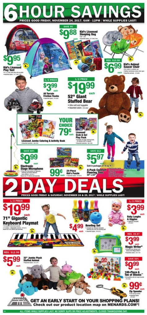 Menards Black Friday 2018 Ad Deals - Funtober