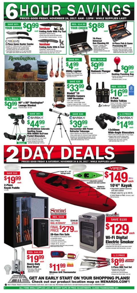 Menards Black Friday 2020 Ad - Tools, Hardware, Kitchen Appliance Deals - Funtober