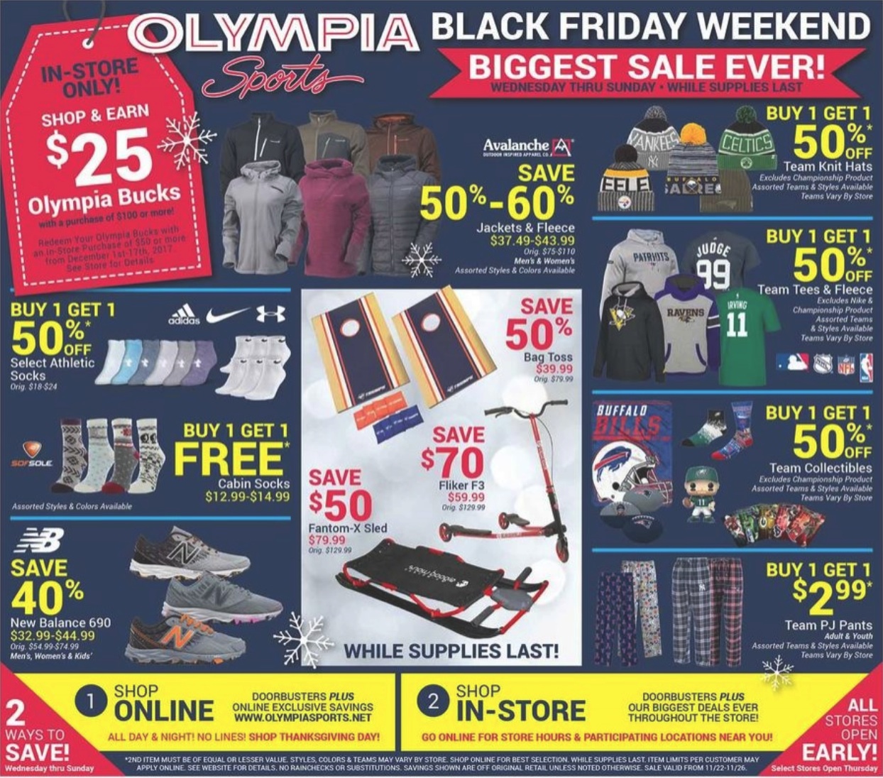 Olympia Sports Black Friday 2023 Ad and Deals - Funtober