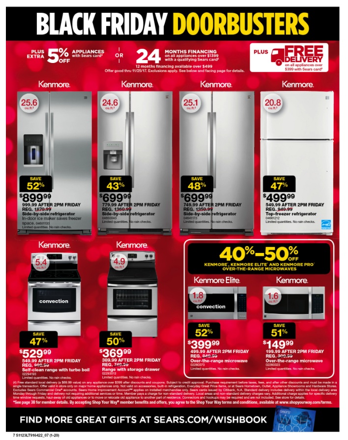 Sears Black Friday 2018 Ad Deals - Funtober