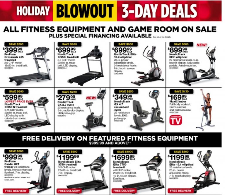 Exercise Equipment Deals for Black Friday 2023 Treadmills, Ellipticals