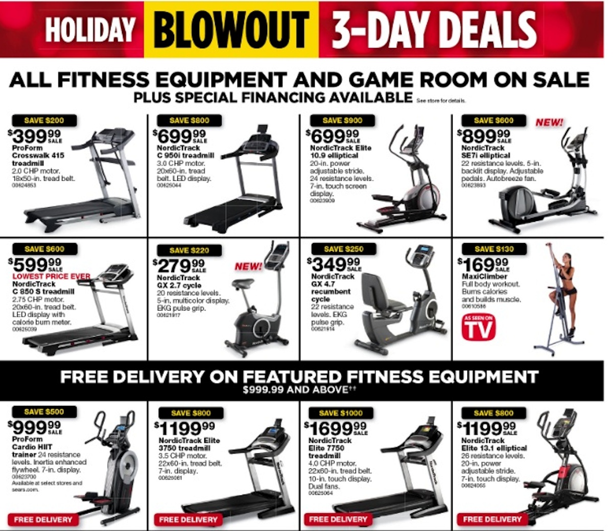 Exercise Equipment Deals for Black Friday 2023 Treadmills, Ellipticals