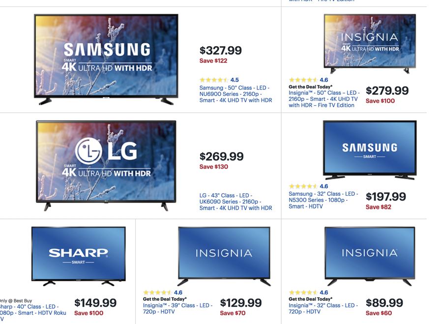 40 inch TV Black Friday 2019 & Cyber Monday Deals - Funtober