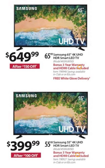 60 - 65 Inch TV Black Friday 2019 & Cyber Monday Deals - Funtober