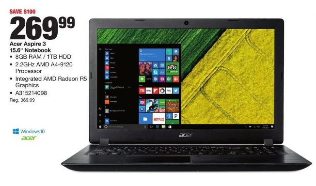 Acer Swift, Spin, Aspire Black Friday 2019 Laptop Deals - Funtober