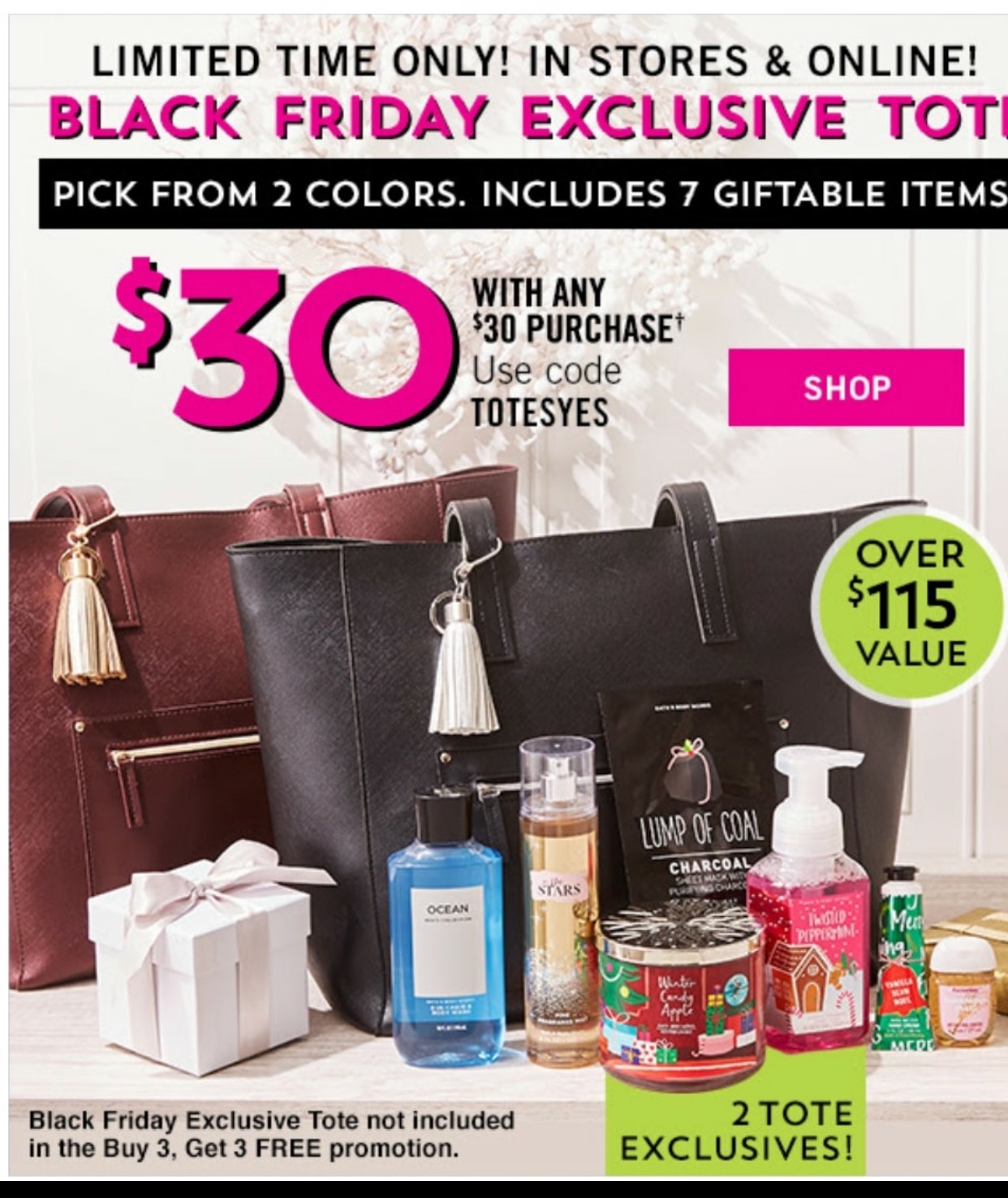 Bath and Body Works Black Friday 2019 Ad & Cyber Monday Deals - Funtober