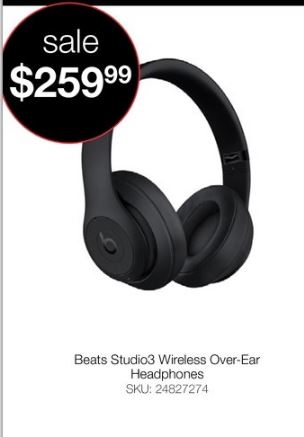 beats studio 3 wireless cyber monday