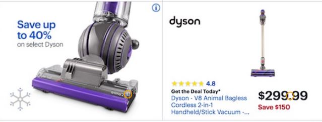 Dyson vacuum black friday 2018