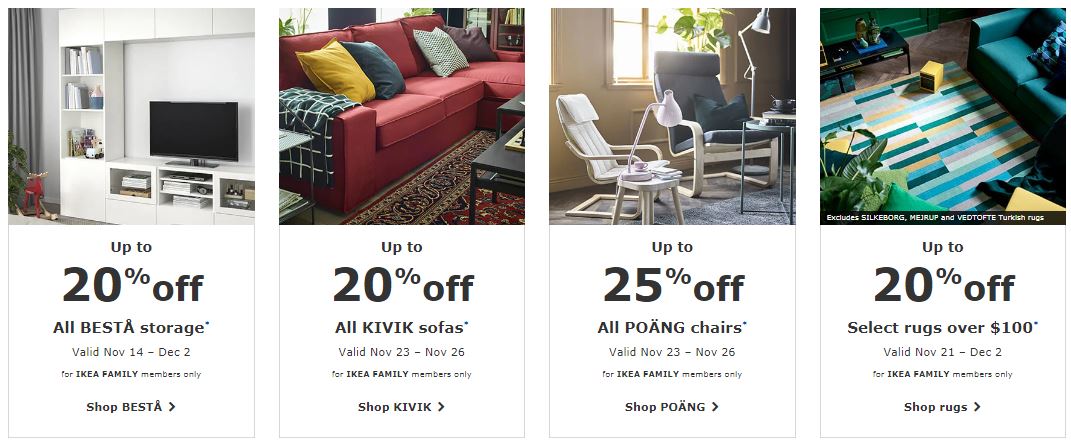 Ikea Cyber Monday 2019 Sale Furniture Deals Funtober