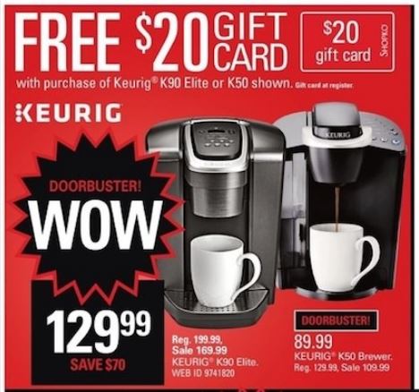 keurig black friday walmart