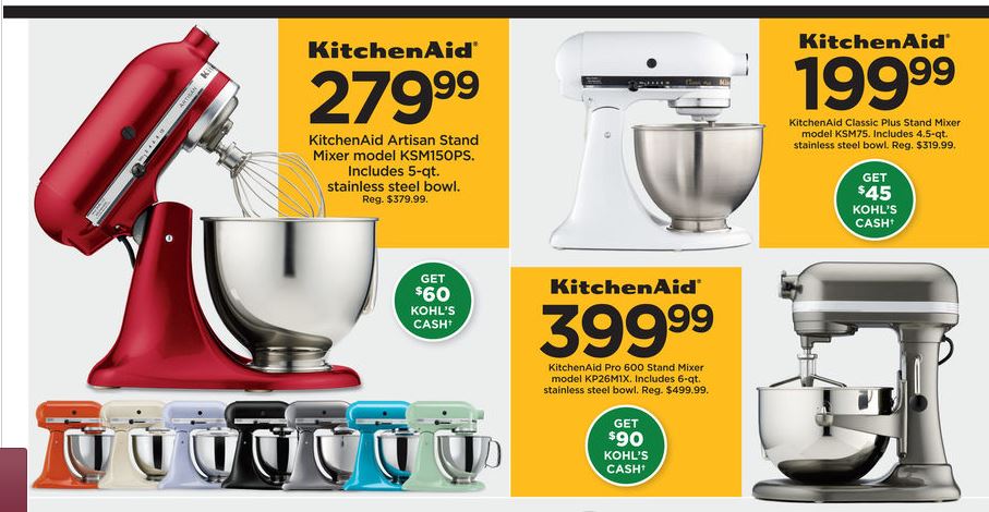 Kitchenaid Mixer Black Friday 2019 Cyber Monday Deals