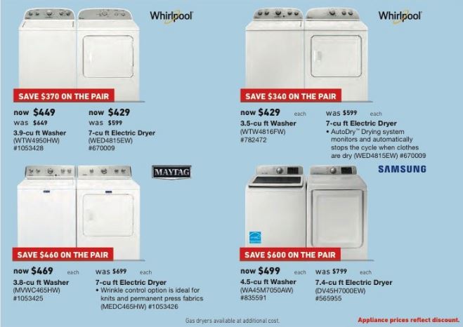 Washer Dryer Black Friday 2020 Kenmore Samsung Ge Lg Appliance Deals Funtober