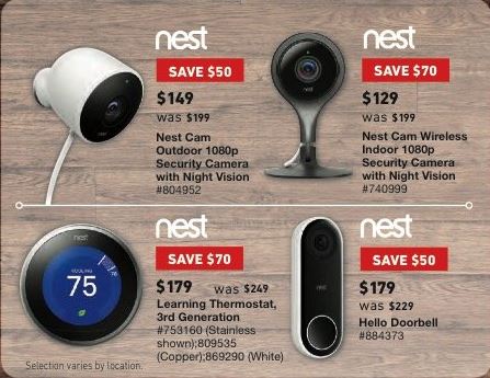 nest camera black friday sale