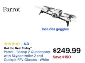 parrot drone black friday deals