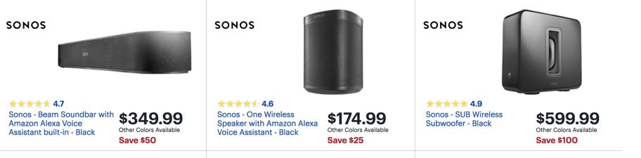 sonos black friday