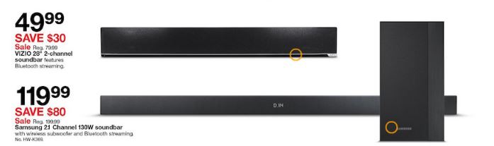 vizio sound bar black friday 2018