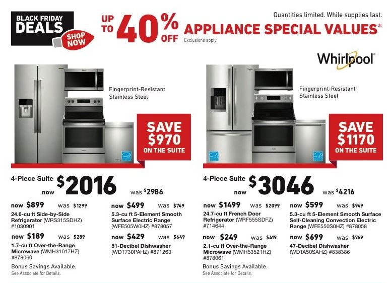 Appliance Deals for Black Friday 2020 & Cyber Monday - Funtober