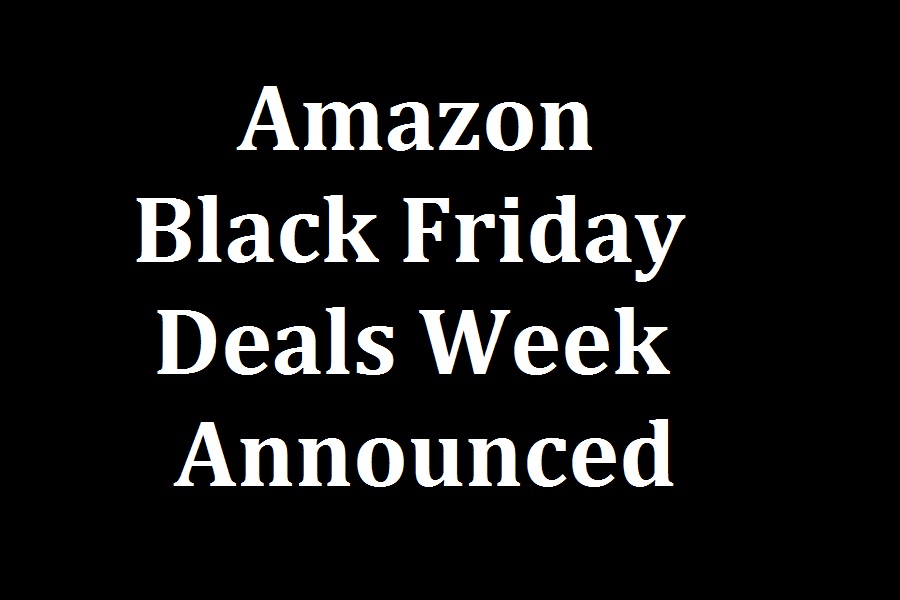 Amazon Announces Black Friday Deals Week for 2019! - Funtober