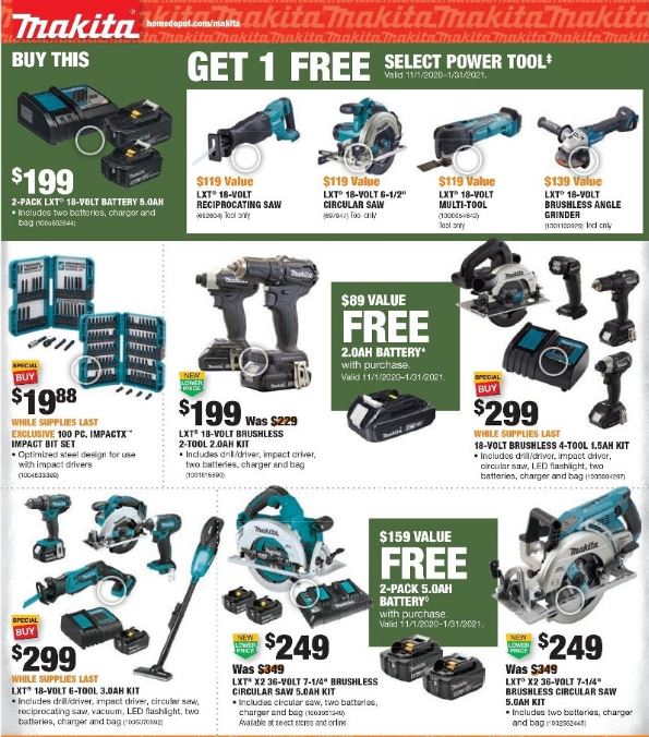 Tool Black Friday Deals 2023 and Store Ads Funtober