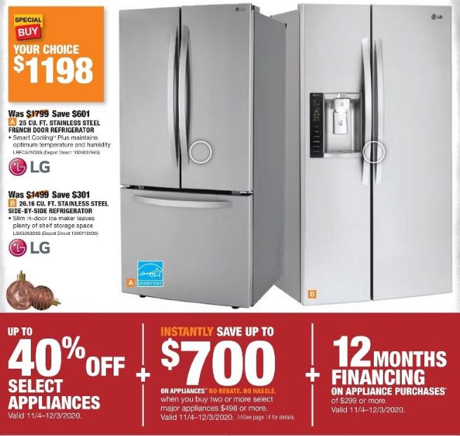 Refrigerator Black Friday 2020 Cyber Monday Smart Fridge Deals Funtober