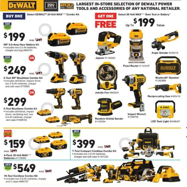 Tool Friday Deals 2022 and Store Ads - Funtober