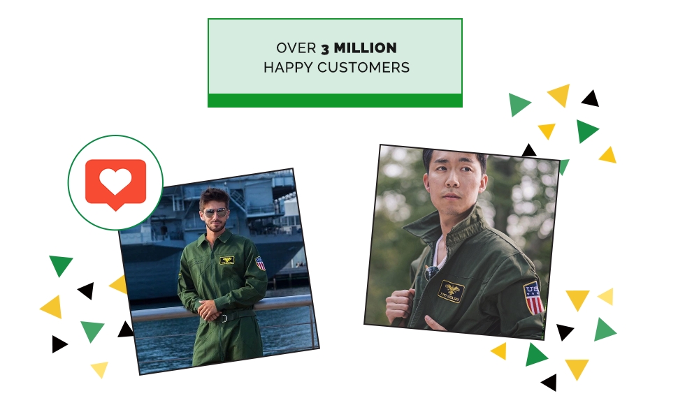 Over 3 Million Happy Customers